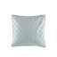 Taie décorative 100% coton 26 x 26 po Maya Bay Blue 200TC