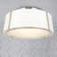 Plafonnier semi-encastré 3 lumières 18 po Aulait-1107175024