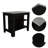 Rockaway 3-Shelf Kitchen Island And Ibiza Marble-1009642498