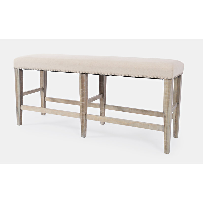 Banc rembourré Audriaunna, Frêne