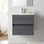 Alba 60cm 2 Drawer Basin Unit-1309496908