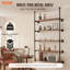 5 Piece Square Steel Floating Shelf-898294946
