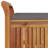 vidaXL Garden Storage Bench, Solid Acacia Wood, Gray Cushion Included, Classic Outdoor Design, Patio & Garden Seating, 35.8" x 19.7" x 23.6", Patio & Deck Organizer, Durable Wooden Furniture-214590052