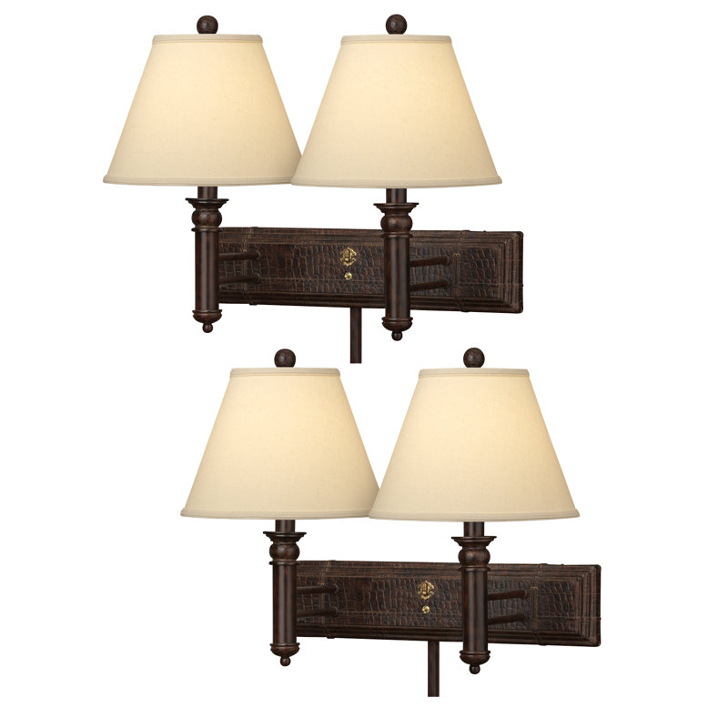 Plug-in Armed Sconce