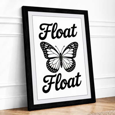 Float Among Words Botanical - Print