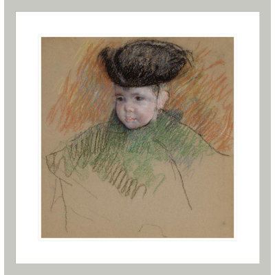 Portrait of Master Hammond par Mary Cassatt - Impression sur toile