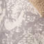 Tapis gris / ivoire en laine / coton touffeté à la main Socorro-15996327