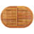 Patio Table 78.7"x39.4"x29.5" Solid Wood Eucalyptus