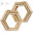 6 Piece Hexagon Floating Shelf-180538249