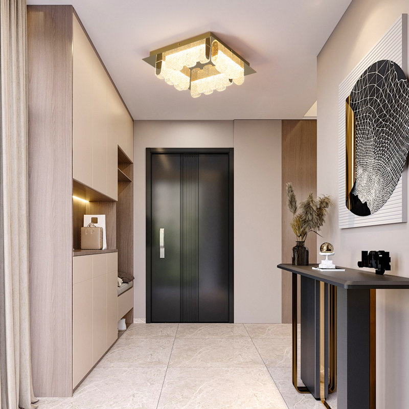 4 - Light 32Cm LED Acrylic Flush Mount
