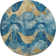 Premium Machine Washable Maag AMF1786 Swirls Rug