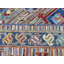 Tapis rectangulaire unique en laine 5 pi x 6 pi 4 po Essance