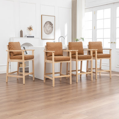 Ensemble de 4 tabourets de bar Willbanks