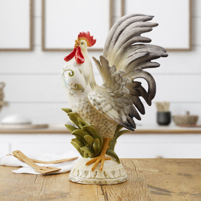 Fitz and Floyd Lantana Rooster Figurine