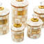 Mocha Check Mini Canister-1819464528