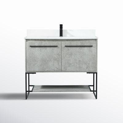 Rozell 40'' Single Bathroom Vanity