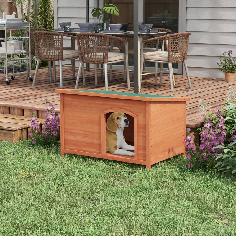 Solid Wood Dog House