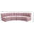 Jedson Velvet Sectional Symmetrical-972163080