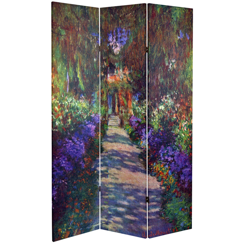 Paravent Corte Monet,  6 pi de haut