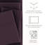 Ensemble de draps en microfibre doublement brossée 4 pièces Becky Cameron 1800 Series-2038499674-2038499676