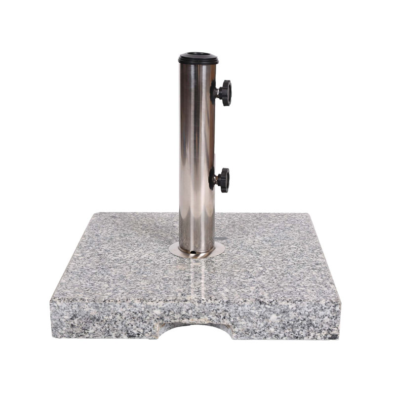 Square Umbrella Base – Granite