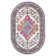 Lathan Bohemian FLAIR Boho Vintage Medallion Blue/Multi Rug