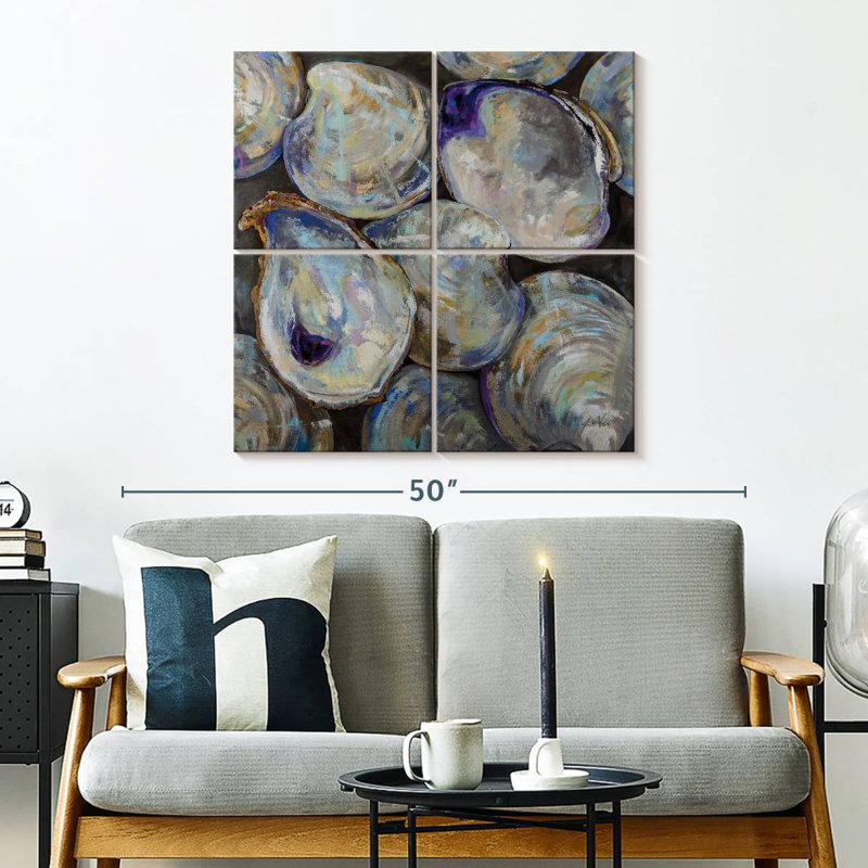 Brampt Lost Oyster, 32" H x 32" W