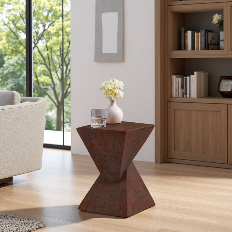 TESS SIDE TABLE, Dark Brown