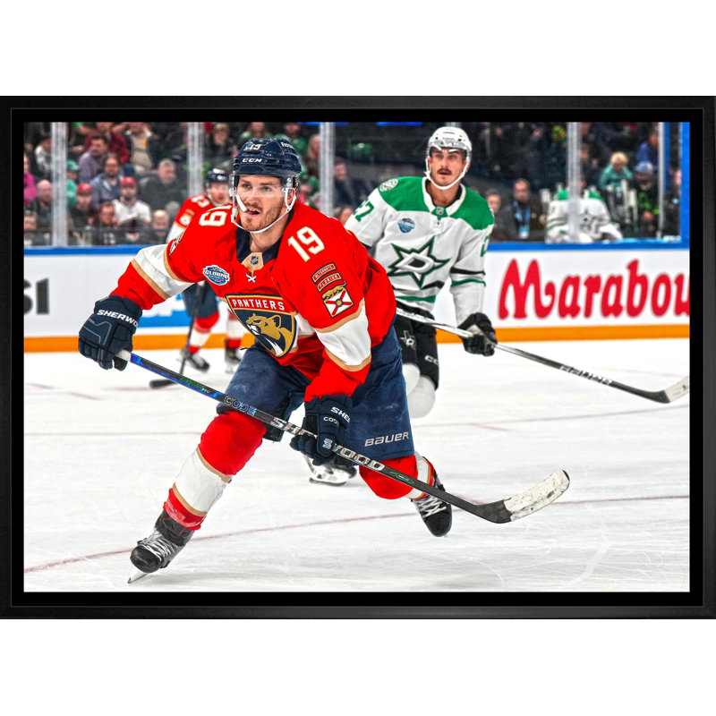 Matthew Tkachuk 20 x 29, toile avec panthères de la Floride