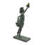 Sculpture fille avec papillon