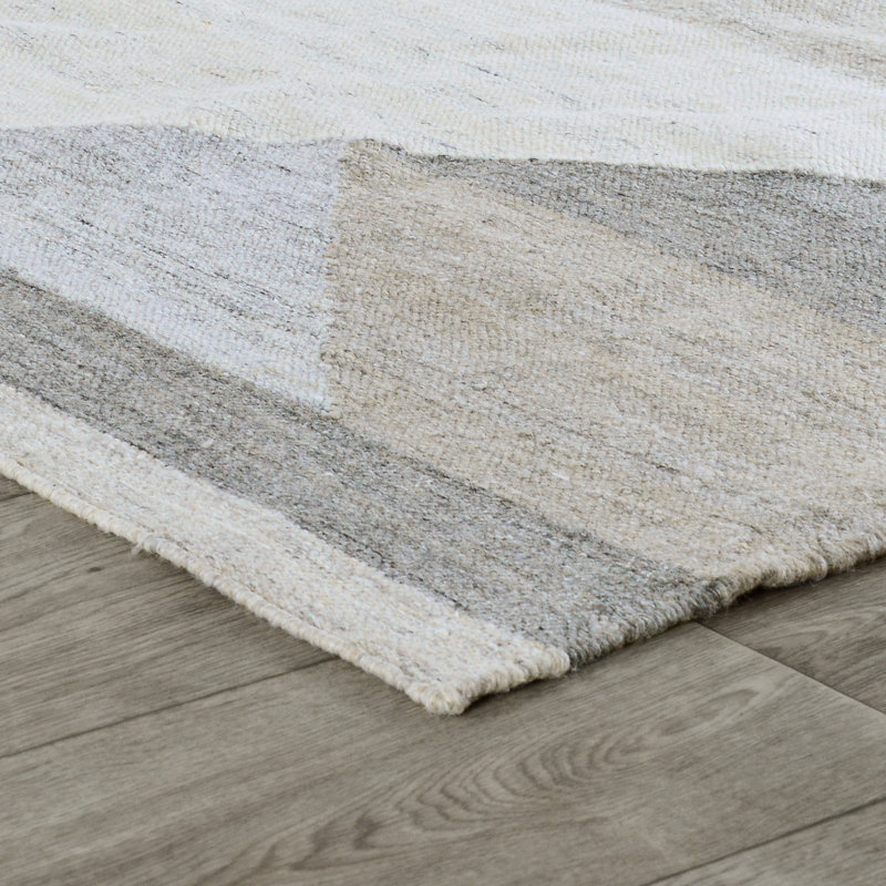 Rainn Geometric Indoor / Outdoor Rug, Rectangle 5' x 8'
