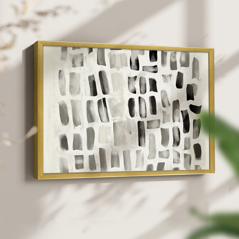 Abstract Series-LIII -Framed Print - Restickable