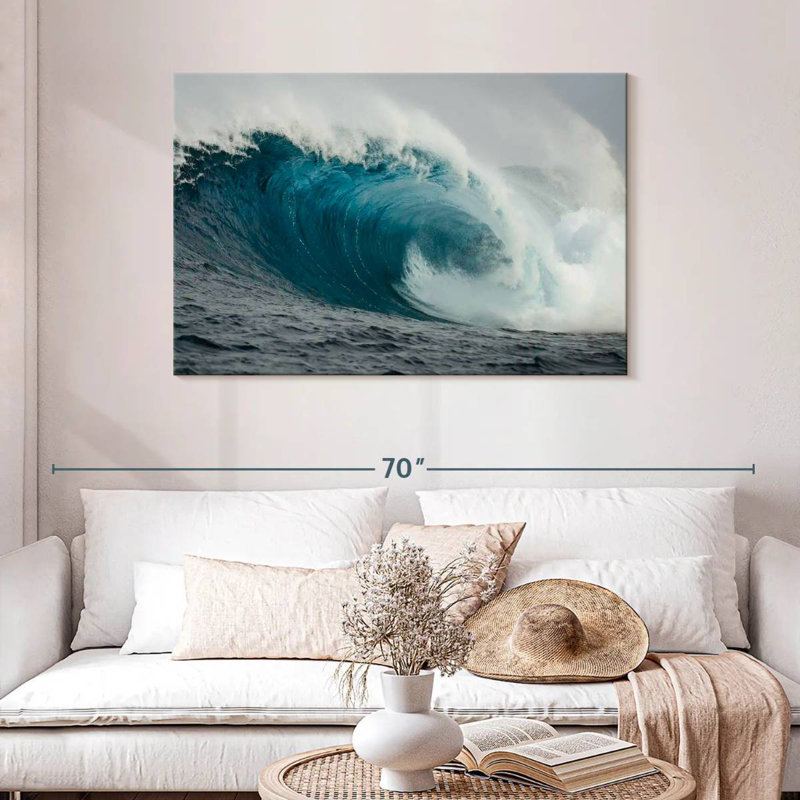 Gillard Barringle Ocean Wave, H 30 po x l 45 po