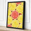 Citrus Abundance Modern - Wrapped Canvas-1356801173-1356801181