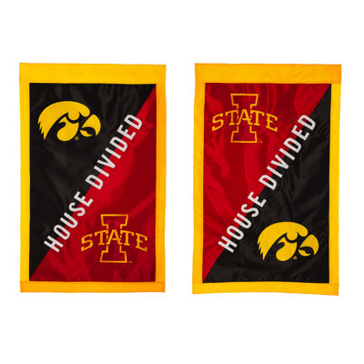 NCAA 44 in. H x 28 in. W Polyester Feather Banner