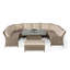 Balch 8 Seater Rattan Sofa Set