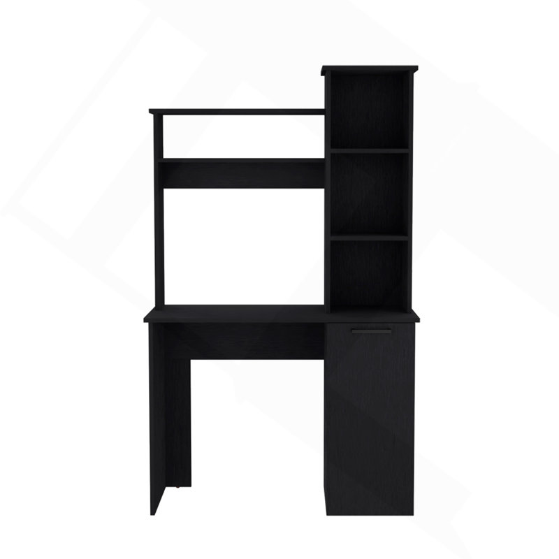 Bureau d'ordinateur Dumas, bureau, noir
