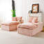 Canapé-lit double en velours Boneless Turtle-1337555847