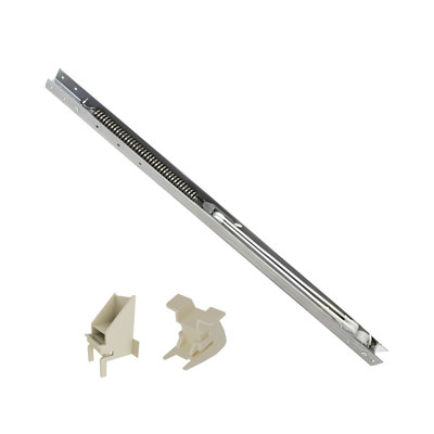 83C64D83E4CA46A1AA552D3C99E6F18E Window Channel Balance 24" Length With 60-508a Top And 60-980a Bottom Sash Guide Aluminum