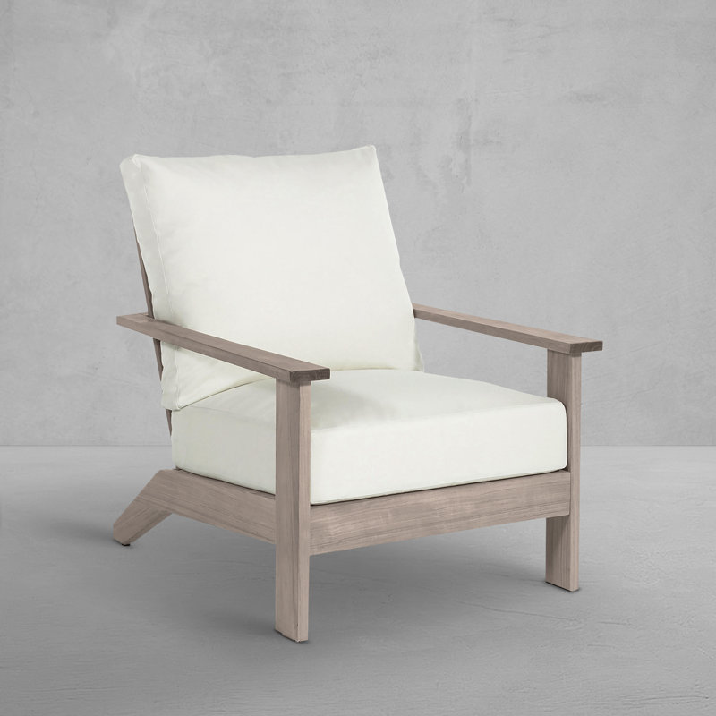 Ashland Teak Lounge - Oyster, Welt, Natural White, Oyster Teak