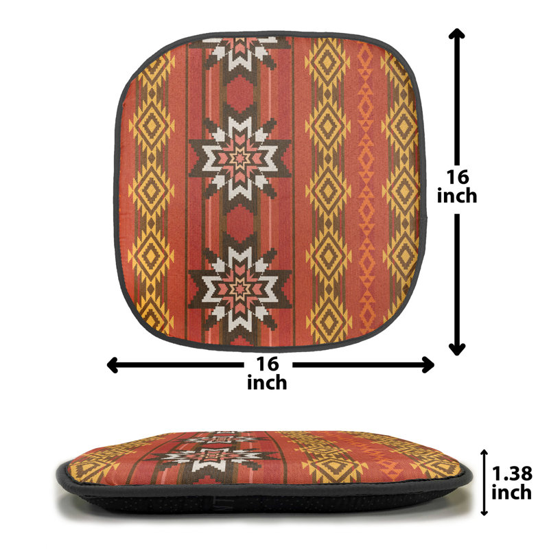 Outdoor 1.38'' Dining Chair Seat Cushion