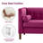 Chelsea 77'' W Mid Century Upholstery Tufted Sofa-1500739416-1483880485
