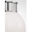 Cavill Flush Mount with White Glass-510691565-510691566