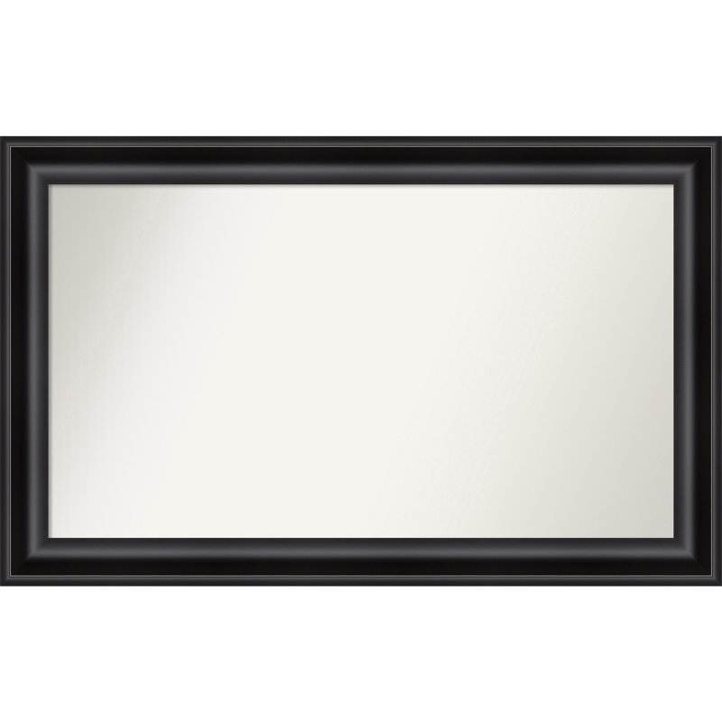 Miroir d'appoint mural en plastique Churchton, 29,75 po x 47,75 po