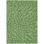 5' X 8' Green Blue And Ivory Polka Dot Washable Indoor Outdoor Area Rug
