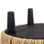Repose-pieds rond rembourré 24 po Yolanda-1514860273