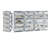  Soper Crystal Rectangle Iron/Crystal Glam Modern LED Vanity Light-1916124167