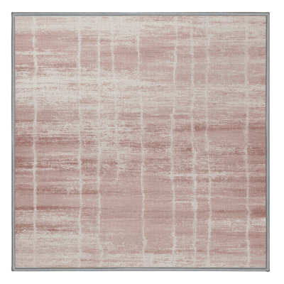 Tapis abstrait gris lavable à la machine