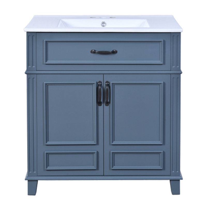Bathroom Vanity with Ceramic Sink