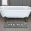 Tapis pour salle de bain en polyester Ghobad Hers-888089711-921239300